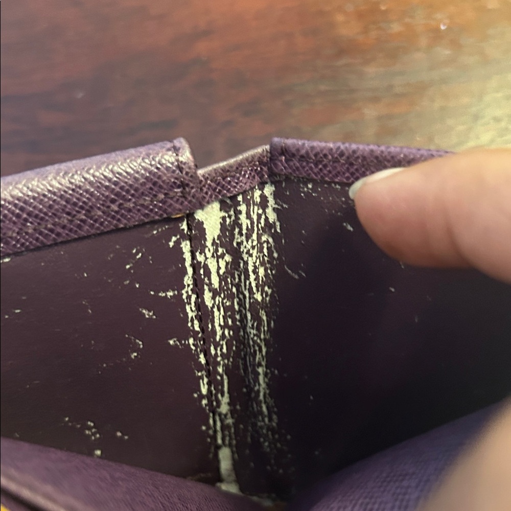 Louis Vuitton Yellow Epi Leather Compact Wallet - Picture 7 of 8